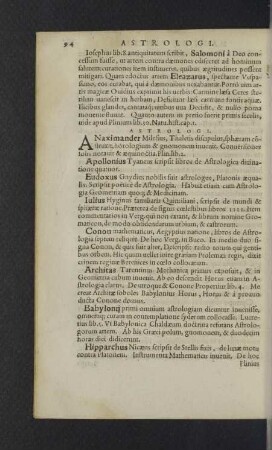 Astrologi.