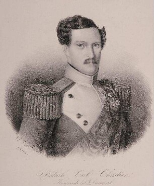 Bildnis von Friedrich VII. (1808-1863), König von Dänemark