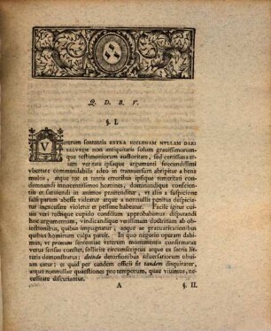 Diss. theol. exhibens demonstrationem, extra ecclesiam non dari salutem