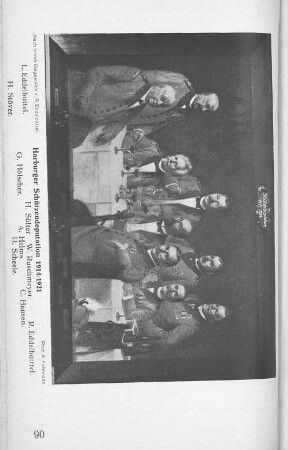 Harburger Schützendeputation 1914/1921
