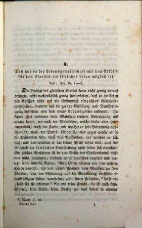Vier und zwanzig Predigten über Grund und Ziel unseres Glaubens, 1. Des Glaubens Grund