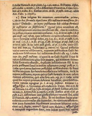 Disputiatio Inauguralis De Posthumorum Jure