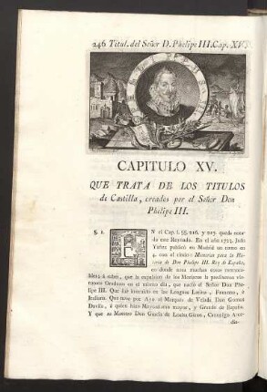 Capitulo XV. Titulos del Señor Don Phelipe III.