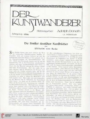 5/6: Die Sintflut deutscher Kunstbücher