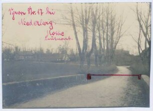 Foto der geplanten Automobilsperre Nr. 17 bei Niederlarg
