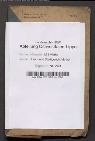 Erblasser: Deppe, Johann Christoph; Erblasser: Deppe, Hanne Christine Friederike, geb. Kölling: