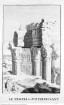Les restes de l'ancienne Rome, recherchez avec soin, mesurez, dessinez sur les lieux, et gravez par feu Bonaventure d'Overbeke, ..., 1. Buch, Tafel a. 36.: Le Temple de Jupiter Tonnant.