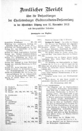 12. November 1913