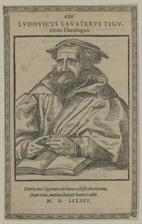 Bildnis des Ludwig Lavater