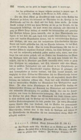 252-273 Kirchliche Literatur