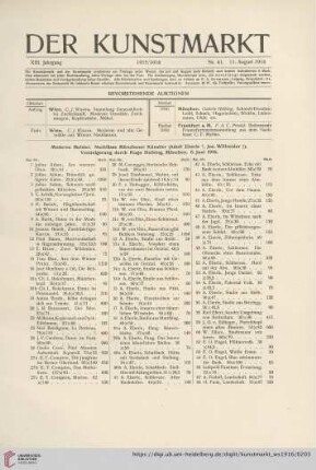 Nr. 41 (11. August 1916)