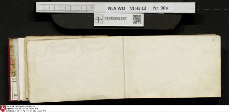 Stammbuch des Ernst Philipp Ludwig Zellmann (1763-1795) aus
                           Braunschweig