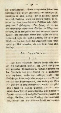 Die Opposition