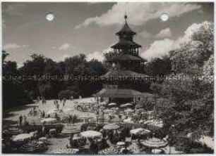 München, Englischer Garten, Chinesischer Turm