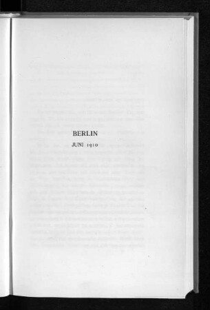 Berlin Juni 1910