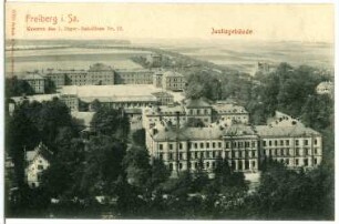 Freiberg. Kaserne des 1. Jäger-Bataillons Nr. 12 - Justizgebäude