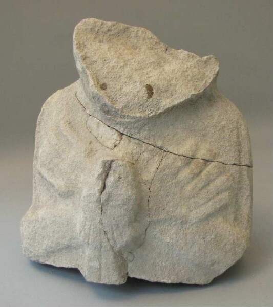 Torso of a stone figure