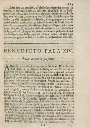 Benedicto Papa XIV.