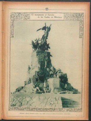 El monumento al Ejército de los Andes, en Mendoza