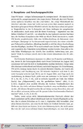 6 Rezeptions- und Forschungsgeschichte