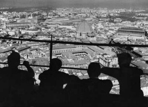 Blick auf Florenz von der Domkuppel aus