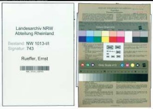 Entnazifizierung Ernst Rueffer , geb. 13.06.1896 (Metallarbeiter)