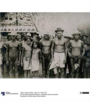 "Merir-Leute in Palau"