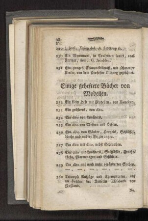 Einige geheftete Bücher von Modellen.