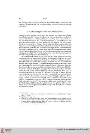 Identitätspolitik versus Arkanpolitik