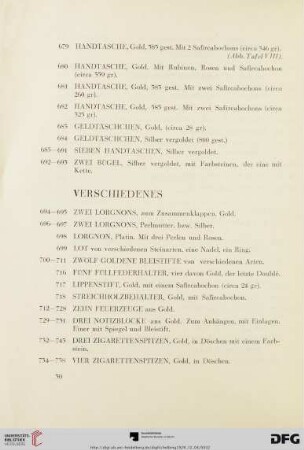 Verschiedenes (694-838)
