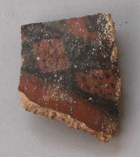 Fragment of a clay vessel