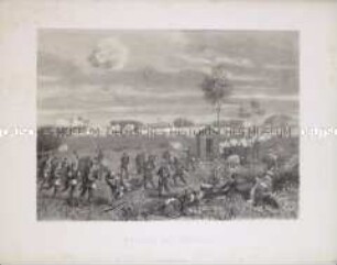 Gefecht bei Chevilly - aus "Erinnerungsblätter 1870/1871"