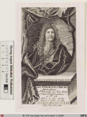 Bildnis Jacob Pancratius Bruno