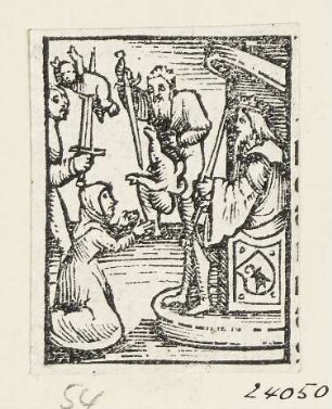 Kindermord zu Bethlehem, Blatt 8 aus: "Postilla Guillermi super Epistolas et Euangelia", Basel 1515