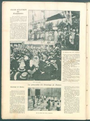 La procesión del Domingo de Ramos