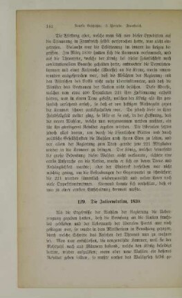 129. Die Julirevolution, 1830
