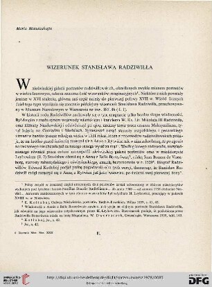 22: Wizerunek Stanisława Radziwiłła