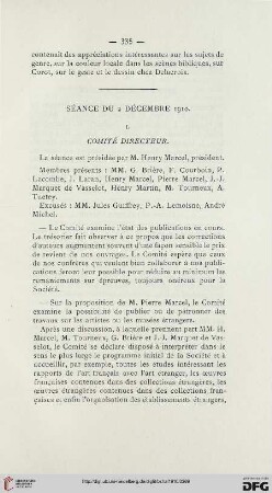 Séance du 2 décembre 1910