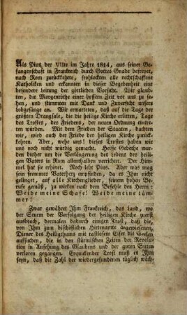 Was bindet den Katholiken an den römischen Stuhl?