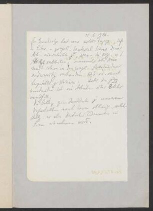 [Handschriftliche Notiz]