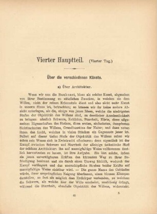 Vierter Hauptteil. (Vierter Tag)