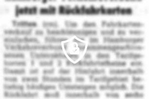 Hamburger Verkehrsverbund jetzt mit Rückfahrkarten