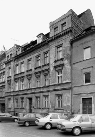 Görlitz-Altstadt, Mittelstraße 10. Wohnhaus (um 1850). Straßenansicht