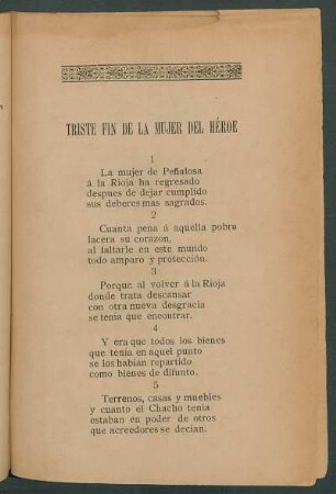 Triste fin de la mujer del héroe