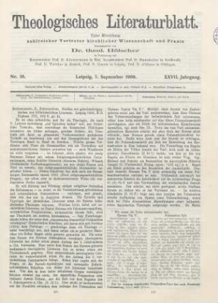 425-428 [Rezension] Reitzenstein, Richard, Poimandres