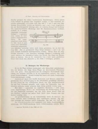 II. Bewegen der Werkzeuge