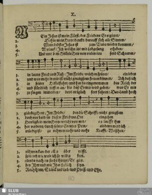 X. Mein Jesus ist mein Fürst
