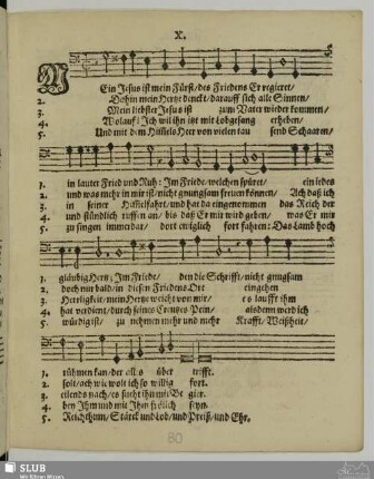 X. Mein Jesus ist mein Fürst