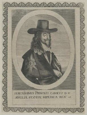 Bildnis des Carolvs Angliae Scotiae Hiperniae Rex