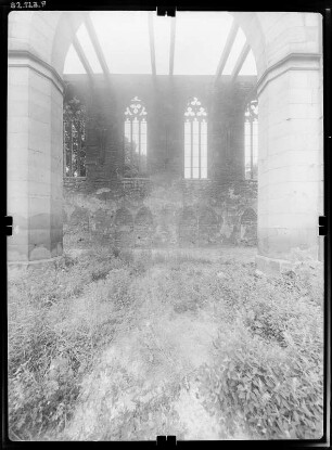 Erfurt. Ruine der Barfüßerkirche. Inneres